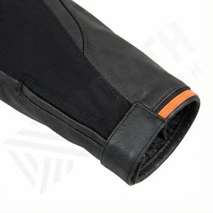 Veste de moto en cuir véritable pour homme de qualité supérieure, nouvelle arrivée, vestes de moto d'hiver, protections amovibles, personnalisables - Product Image 6