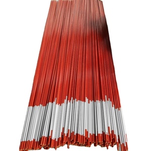 Piquets de signalisation en fibre de verre de haute qualité, piquets réfléchissants en PRV pour allées, parkings et chemins piétonniers - Product Image 1