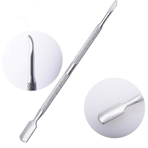 Poussoir à cuticules professionnel en acier inoxydable de haute qualité du Pakistan, personnalisé OEM, pour usage sur les ongles et les pieds, nouveau prix bas, prix de gros - Product Image 6