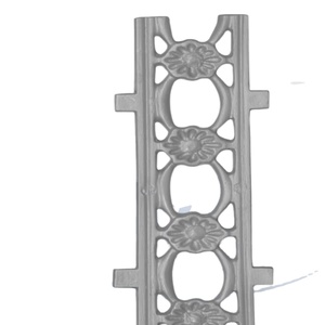 อะไหล่ประตูรั้วเหล็กหล่อสำหรับงานหนัก รุ่น Heavy Duty Cast Iron ORNAMENTS-51 การหล่อโลหะด้วยทราย การพ่นทรายแบบ Super Shot Blast H - Product Image 1