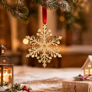 Wholesale Metal Christmas Ornament Custom Design Embossed Logo <b>Tree</b> Hanging Decoration OEM Supplier - Product Image 3