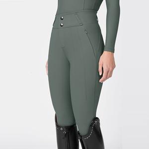 Pantalon d'équitation extensible 4 directions de haute qualité, leggings, collants, vêtements d'équitation en tissu technique au toucher doux - Product Image 2