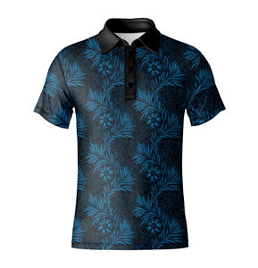Camiseta Polo de Golf de Manga Corta Deportiva para Hombre, Tallas Grandes, Bordada, con Logotipo Personalizado, Venta al Por Mayor OEM - Product Image 6