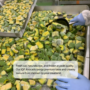 อะโวคาโดแช่แข็ง IQF จากเวียดนาม สำหรับอุตสาหกรรม จำหน่ายจำนวนมาก - Product Image 2