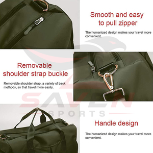 Robuste Sport- und Reisetasche aus strapazierfähigem Stoff, verstellbare Tragegriffe, mehrere Aufbewahrungsfächer für Zubehör. - Product Image 3