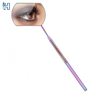 Espejo de Extensión de Pestañas de Acero Inoxidable con Luz, Profesional, de Calidad, para Escritorio, Herramienta de Cuidado Personal, Venta al Por Mayor - Product Image 2