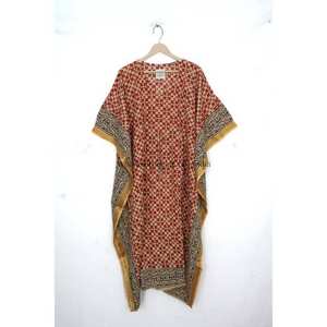 ชุดเดรสสไตล์เกาหลีทรงหลวมวินเทจ ผ้าฝ้าย 100% คอเสื้อแต่งขอบ  รักษ์โลก ไซส์ใหญ่  ชุดคลุมชายหาด  ตกแต่งด้วยลูกไม้ - Product Image 2