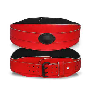 Custom Logo Gym Leather Powerlifting Lever Belt Quick Dry Cowhide Weightlifting Belts Back <b>Support</b> Buckles Fitness Safety - Product Image 1