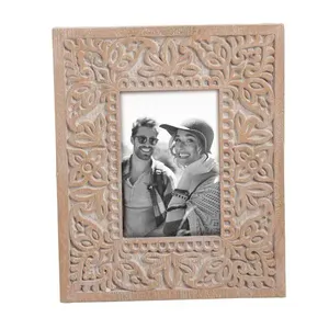 Minimalist wooden <b>photo</b> <b>frame</b> designed for tabletop display with rustic accents and solid <b>wood</b> craftsmanship suitable - Product Image 2