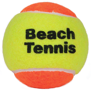 Pelota de Tenis de Playa Naranja Suave de Fieltro Acrílico de Etapa 2, Aprobada Profesionalmente OEM 2026, con Logotipo Personalizado - Product Image 1