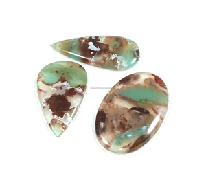 Lote al por mayor de cabujones de Aquaprase natural por peso con diferentes formas y tamaños utilizados para la fabricación de joyas. - Product Image 4