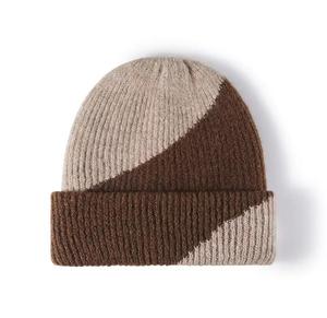 Unisex Adjustable Acrylic <b>Beanie</b> Hat Breathable <b>Waterproof</b> 56-58CM Casual Winter Knit Cap for Adults - Product Image 1