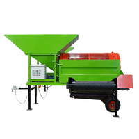 Nouveau modèle 2026 – Crible mobile à trommel compact MTS0818 haute efficacité pour compost et terre – En vente
