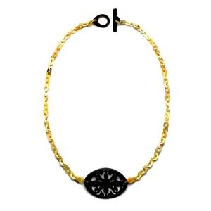 Collar de Cuerno de Moda Unisex 2026, Estilo Cadena de Eslabones, Venta Caliente en Vietnam para Ocasiones de Aniversario - Product Image 1