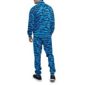 Ensemble de survêtement personnalisé pour homme à imprimé tigre, coupe ajustée, vêtements de sport, fabricant et fournisseur d'articles de sport OEM - Product Image 3