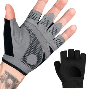 Guantes de Levantamiento de Pesas Directo de Fábrica, Diseño de Neopreno de Medio Dedo para Agarre Resistente al Agua, Pedidos al por Mayor - Product Image 1