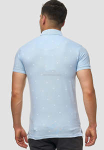 Whole Sale Men's Polo t <b>Shirts</b> Gym Fashion <b>Half</b> Sleeve Golf Polo t <b>Shirts</b> with Customized logo Embroidery and Sublimation Design - Product Image 5