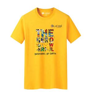 T-shirt à manches courtes 100% coton pour hommes personnalisés en gros Vêtements somptueux avec impression numérique Logo personnalisé - Product Image 1