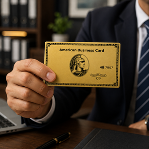 Tarjeta de Visita Americana de Latón Rectangular con Grabado y Impresión Digital, Regalo Empresarial Moderno de Metal - Product Image 1