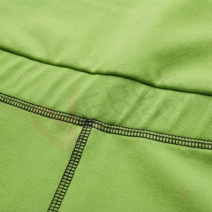 Ensemble de yoga 2 pièces pour femme : Crop top vert dos nageur et leggings taille haute - Product Image 5