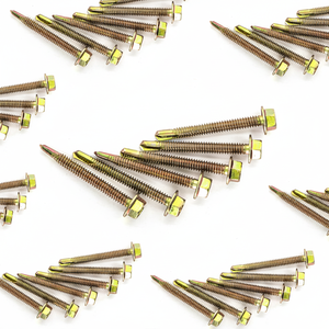 PDC Class 8 Carbon Steel Hex Head <b>Screw</b> Standard Thread <b>Galvanized</b> Zinc/Phosphate Coating Inch - Product Image 1