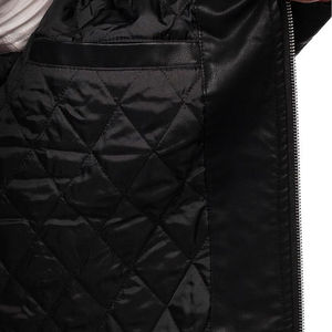 Chaqueta de cuero genuino original para hombre, chaqueta de cuero clásica de cordero a la moda para hombre, hecha en Pakistán. - Product Image 6