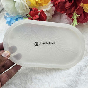 Elegante Bandeja de Servicio Móvil de Resina Moderna, Plato Decorativo Premium para el Hogar, Cafetería y Regalos Tradebyd - Product Image 3