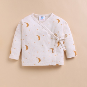 Haut kimono en bambou biologique de qualité supérieure avec élasthanne - Tiny Twinkle - Product Image 1