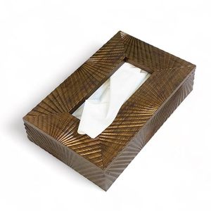 Modern Square Wooden Napkin <b>Tissue</b> Box Handmade Napkin Holder Decorative Table Decor for <b>Wedding</b> Home Hotel - Product Image 6