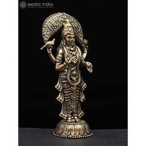 Vasavi Kanyaka Parameshvari DEVI ทองเหลืองไอดอล3 "ของตกแต่งบ้านขนาดเล็กที่ยอดเยี่ยม - Product Image 4
