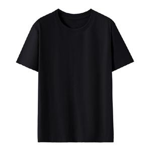 เสื้อยืดคอกลมสีน้ำเงินกรมท่าสำหรับผู้หญิง แขนสั้น ทรงปกติ ผ้าถักเนื้อแน่น ระบายอากาศได้ดี เสื้อลำลองสำหรับทุกฤดูกาล - Product Image 3