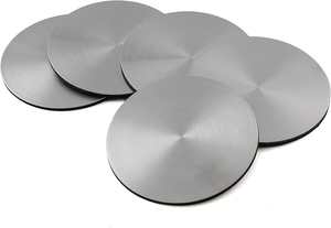 Posavasos Redondos de Acero de Alta Calidad en Oferta, 8mm/10mm con Revestimiento Protector, Uso Duradero para Tazas de Jugo, Té y Café - Product Image 3