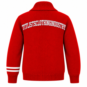 Delta |   Omega |   Pulls à lettres Theta pour les sororités/fraternités/écoles/collèges/universités, cardigans tricotés unisexes - Product Image 4