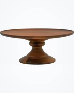 Top selling Round Wood <b>Cake</b> <b>Stand</b> Handmade Pedestal Dessert Display for Wedding Birthday Party Table for hotel - Product Image 1