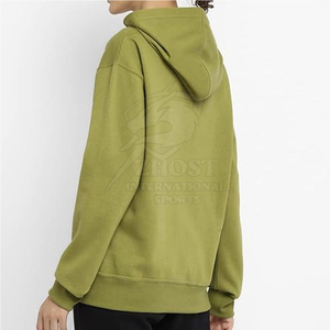 Sudadera con Capucha Extra Grande de Forro Polar, Unisex, Corte Holgado, Manga Larga, Logotipo Personalizado, Impresión Digital de Invierno para Ropa de Gimnasio - Product Image 3
