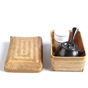 Boîte à bento en fibres naturelles pour enfants, boîtes à lunch en bambou de qualité supérieure, prix compétitif - Product Image 6