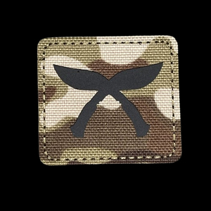 Custom Branding Laser Patch Heat Seal Backing <b>Tech</b>-Streetwear Style Factory - Product Image 1