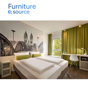 ซูเปอร์8โรงแรมเฟอร์นิเจอร์ชุดห้องนอนการออกแบบที่ทันสมัยราคาไม่แพงทนทานสำหรับโครงการอพาร์ตเมนต์สินค้าจากเวียดนาม - Product Image 1