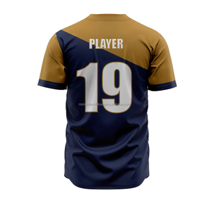 Nouveaux uniformes de softball imprimés de qualité supérieure, vêtements de baseball personnalisés, fabricant en gros, uniformes de baseball respirants - Product Image 4