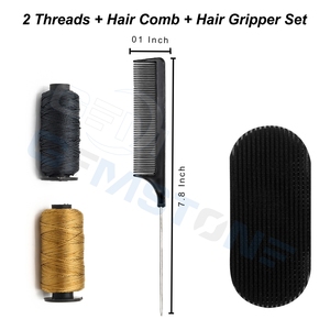 Professional Hair Extension Tool Kit Set – Micro <b>Beads</b> Pliers Loop Hook <b>Needles</b> & Section Clips – Complete Hair Extension Inst - Product Image 4