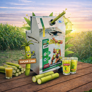 Hydroplus International premium sugarcane juicer stainless steel 304 body three diamond rollers chain gear box overload forward - Product Image 5