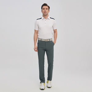 OEM ODM Custom High Quality Cotton Blend <b>Men's</b> 4 Way <b>Stretch</b> Slim Fit Golf Pants <b>Mens</b> Golf Jogger Pants Loose Trousers Quick Dry - Product Image 2