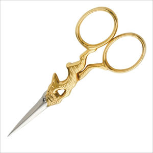 Promotions exceptionnelles Ciseaux à broder robustes B-A01 avec manche en plastique jaune-vert - Product Image 3