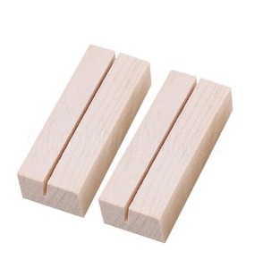 Expositor de tarjetas de presentación de madera para escritorio, soporte para tarjetas de visita, hecho a mano, duradero - Product Image 1