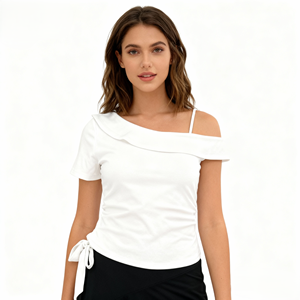 Nuevo Top Corto de Moda para Mujer, Tela Suave, Ajuste Fácil, Estilo Casual Diario, Top Corto Ligero para Mujer - Product Image 2