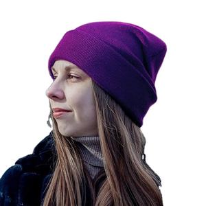 Bonnets d'hiver en tricot jacquard pour hommes et femmes 100% laine avec polaire intérieure Lot en vrac chaud pour la plage et les voyages - Product Image 1