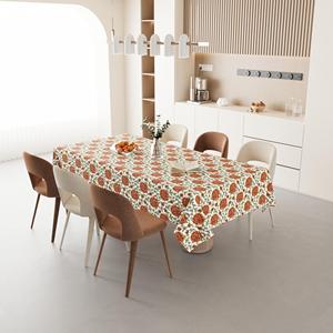 Mantel de Algodón Estampado a Mano Ecológico, Textil Sostenible para el Hogar, Venta al por Mayor OEM y ODM para Uso Doméstico - Product Image 3