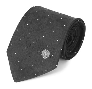 Wholesale 32nd Degree Scottish Rite Necktie Black Wings Down Embroidered Masonic Regalia <b>Tie</b> - Product Image 1