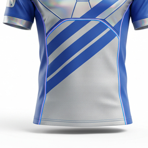 Tenue de rugby 7V7 de haute qualité à manches courtes, impression par sublimation personnalisée, équipement de match professionnel, ensemble de vêtements d'équipe de rugby à séchage rapide - Product Image 2