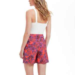 Modern Style High Quality Vibrant Colour Trendy Fitness Wear High Impact Strength <b>Support</b> <b>Athletic</b> Gear Women Running Short - Product Image 5